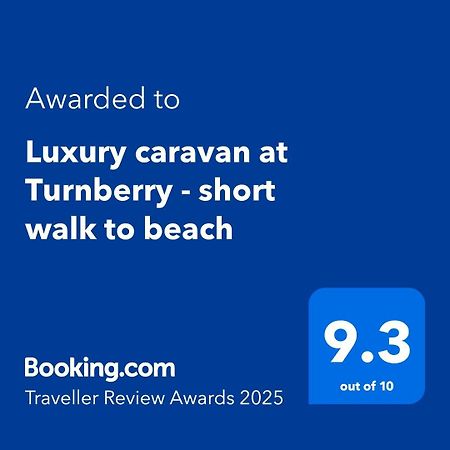 Luxury Caravan At Turnberry - Short Walk To Beach Гървън Екстериор снимка